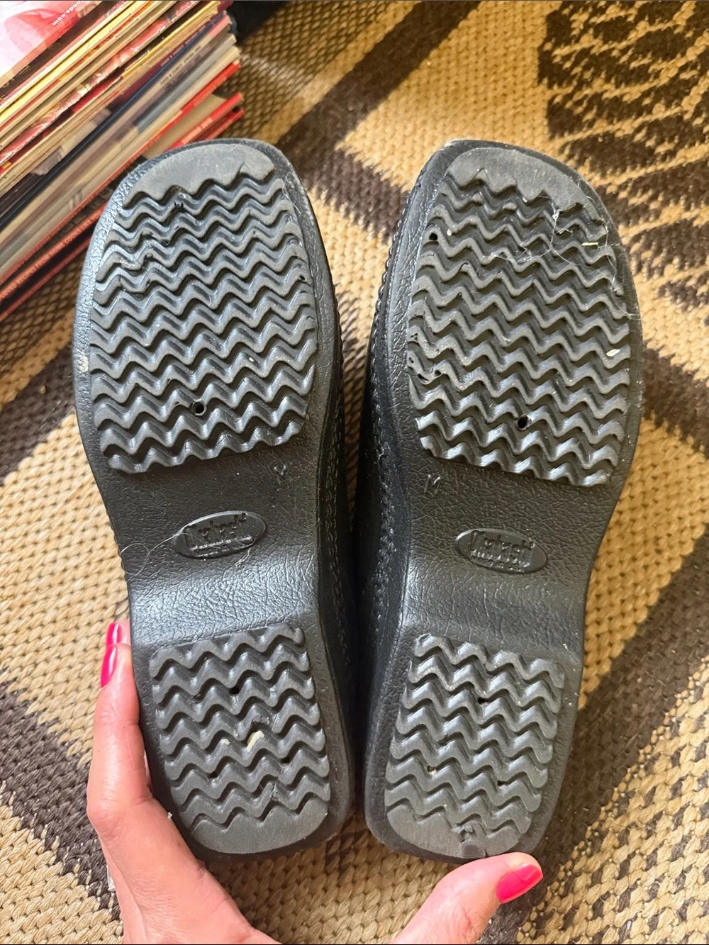 Okabashi Black Women's Slip-On Comfort Flats
